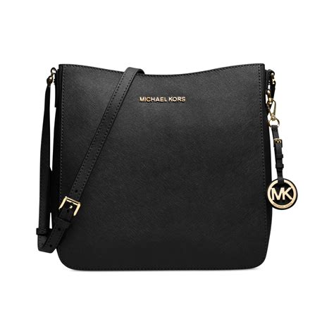 michael michael kors hamilton saffiano messenger bag|Jet Set Large Saffiano Leather Messenger Bag .